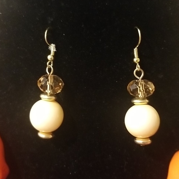 BOHO ALABASTER Faux Chunky Necklace Earring Set - Picture 5 of 6